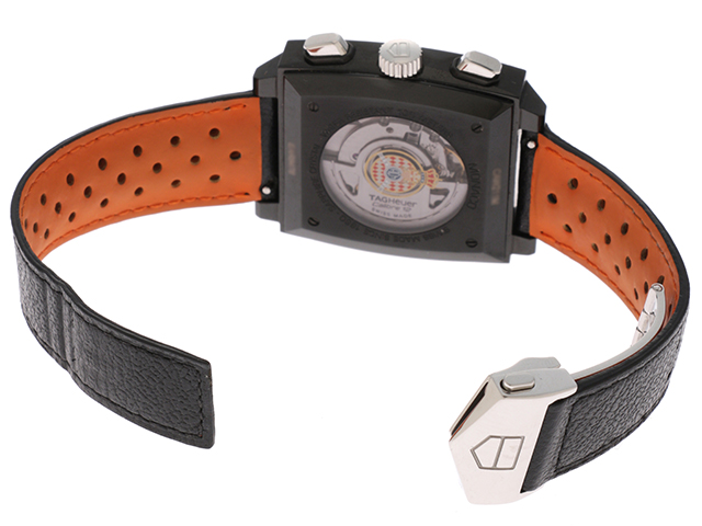 TAG HEUER タグホイヤー モナコ クロノグラフ ACM ブラックスティール