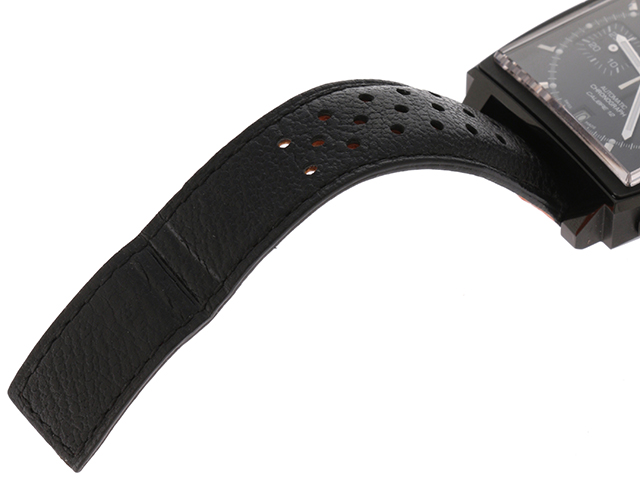 TAG HEUER タグホイヤー モナコ クロノグラフ ACM ブラックスティール