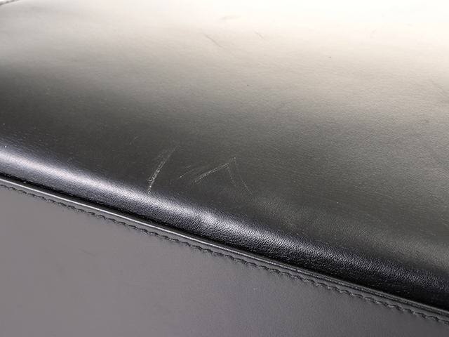 ❤お得なお品❤サーフケース ブラック シルバー金具 エルメス エルメス HERMES ベアンスフレ ブラック アリゲーター 長財布