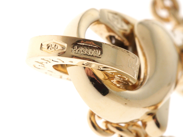 BVLGARI ブルガリ B-zero1エレメントネックレス YG/イエロー BVLGARI ブルガリ B-zero1エレメントネックレス YG/イエロー