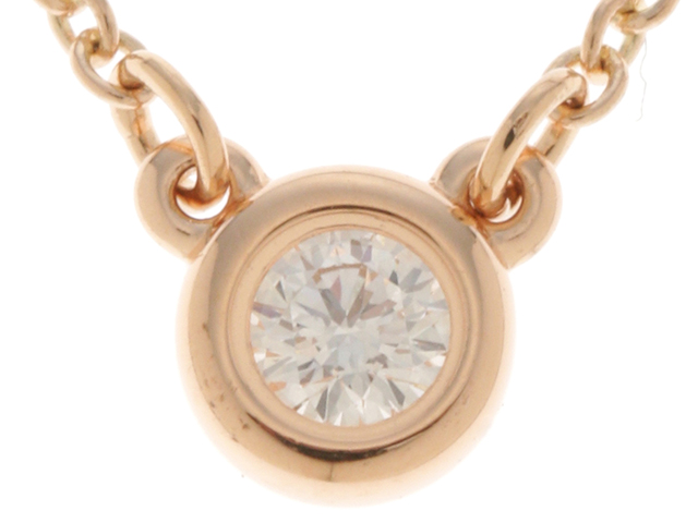 ﾃｨﾌｧﾆｰ ﾊﾞｲｻﾞﾔｰﾄﾞ ﾈｯｸﾚｽ ﾋﾟﾝｸｺﾞｰﾙﾄﾞ ﾀﾞｲﾔ PG/1PD/2.2g 参考定価