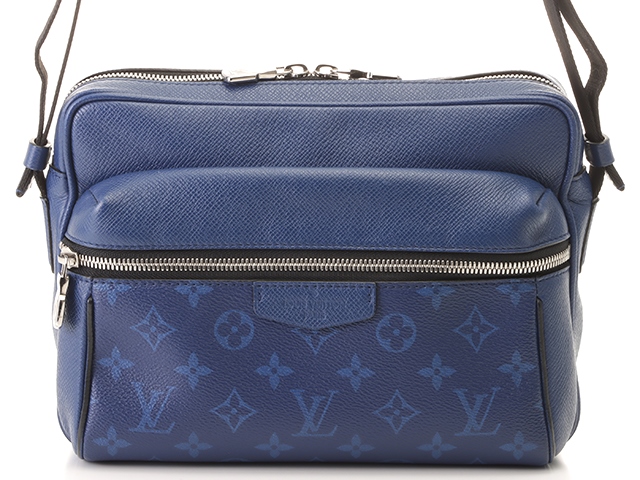 LOUIS VUITTON ルイ・ヴィトン ショルダーバッグ アウトドア・メッセンジャーＰＭ タイガラマ コバルト M30242　 ２０１９年頃製造【430】2148103436512