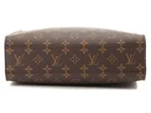 Louis Vuitton LOUIS VUITTON sack plastic PM handbag monogram canvas M45848