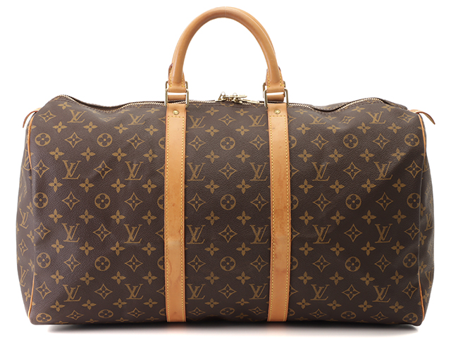 LOUIS VUITTON ルイ・ヴィトン キーポル50 モノグラム ボストンバッグ ...
