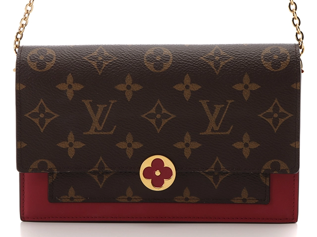 ルイ・ヴィトン LOUISVUITTON モノグラム ポルトフォイユ・フロール