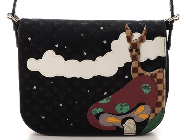 LOUIS VUITTON ミュゼット・コントドゥフェ モノグラム・サテン