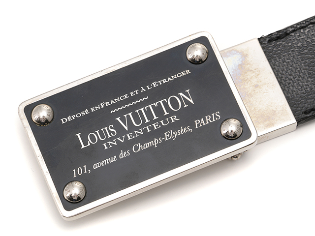 LouisVuitton　ルイヴィトン　サンチュール　アンヴァントゥール　ダミエ・グラフィット [471] image number 2