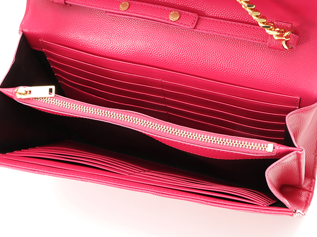 サンローラン　チェーンウォレット SAINT LAURENT サンローラン 財布 チェーンウォレット ショルダー