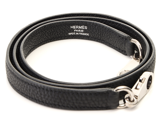 HERMES エルメス バッグ ケリー28 ブラック トゴ シルバー金具 HERMES エルメス バッグ ケリー28 ブラック トゴ シルバー金具