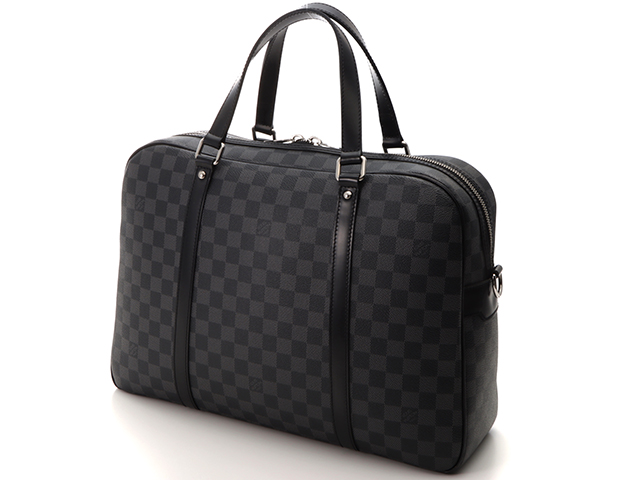 LOUIS VUITTON ルイヴィトン　ヨーン　N48118　ダミエ・グラフィット　メンズ　ビジネスバッグ　【436】2148103445514 image number 1