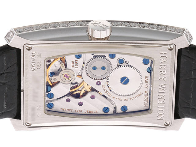 ハリーウィンストン♡アヴェニュー用、クロコダイル♡ピンクベージュ系 HARRY WINSTON ハリーウィンストン AVCQHM19 アヴェニューC