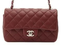 CHANEL シャネル バッグ ミニマトラッセ チェーンショルダー ボルドー SV(シルバー金具) ラムスキン 69900 2148103447334  【432】 の購入なら「質」の大黒屋（公式）