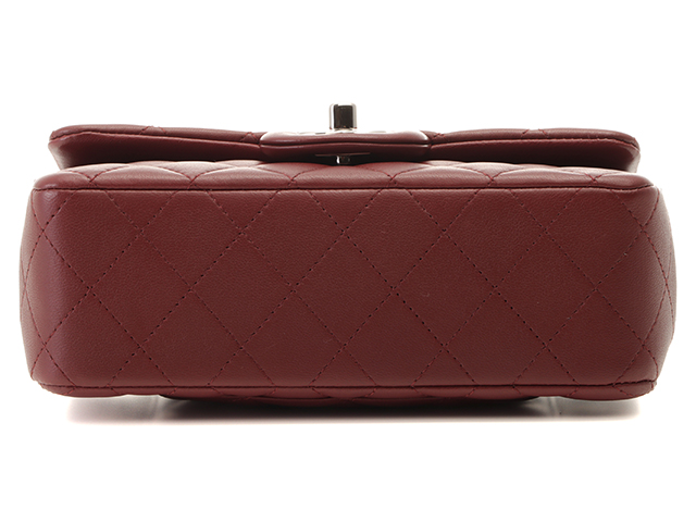 CHANEL シャネル バッグ ミニマトラッセ チェーンショルダー ボルドー