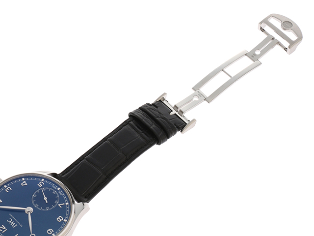 IWC インターナショナルウォッチカンパニー ポルトギーゼ40 ブルー文字