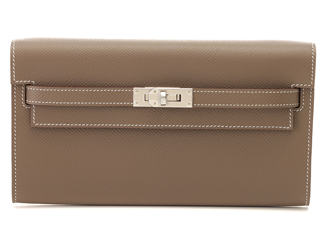 HERMES エルメス ケリーウォレット トゥー・ゴー エトゥープ HERMES エルメス ケリーウォレット トゥー・ゴー エトゥープ