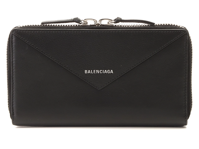 BALENCIAGA バレンシアガ ペーパーコンチネンタルラウンド 長財布