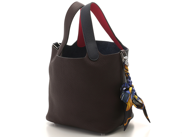 エルメス ピコタンロックMM X刻印 ツイリー付き HERMES エルメス ピコタンロックPM シルバー金具 ツイリー付き