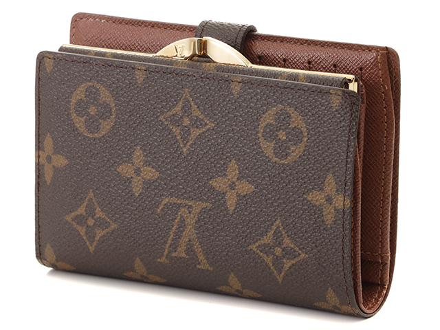 LOUIS VUITTON ルイ・ヴィトン ポルトフォイユ・ヴィエノワ がま口財布 M61674 モノグラム 【460】2148103448751