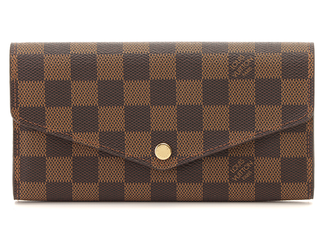 LOUIS VUITTON　ルイヴィトン　ポルトフォイユ・サラ　長財布　ダミエ　N63209　【460】 image number 0