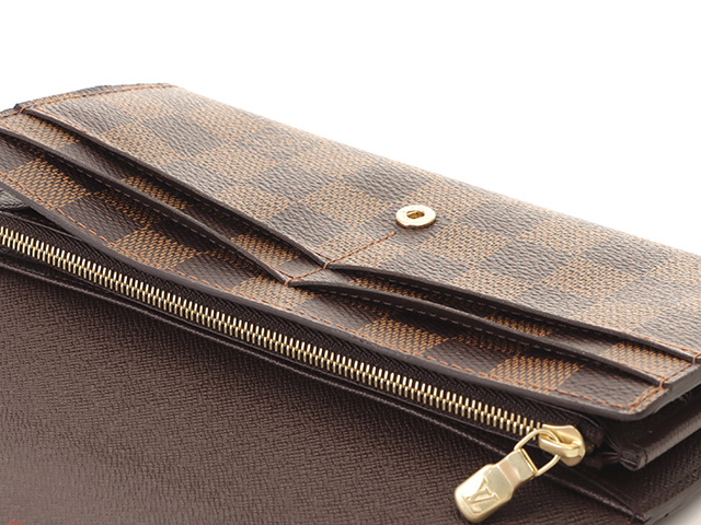 LOUIS VUITTON　ルイヴィトン　ポルトフォイユ・サラ　長財布　ダミエ　N63209　【460】 image number 3