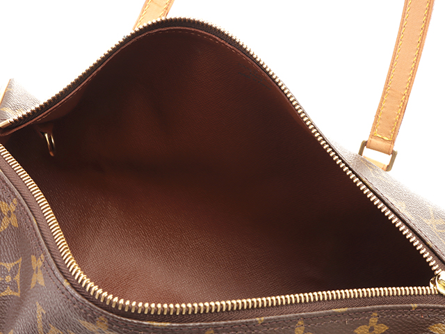 専用ファスナー破れ ジャンク ルイヴィトン パピヨン モノグラム ハンドバッグ Louis Vuitton ルイヴィトン モノグラム パピヨン25 ファスナー