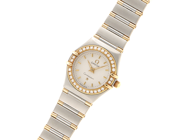 OMEGA オメガ 女性用時計 コンステレーション ダイヤベゼル 1267.30.00