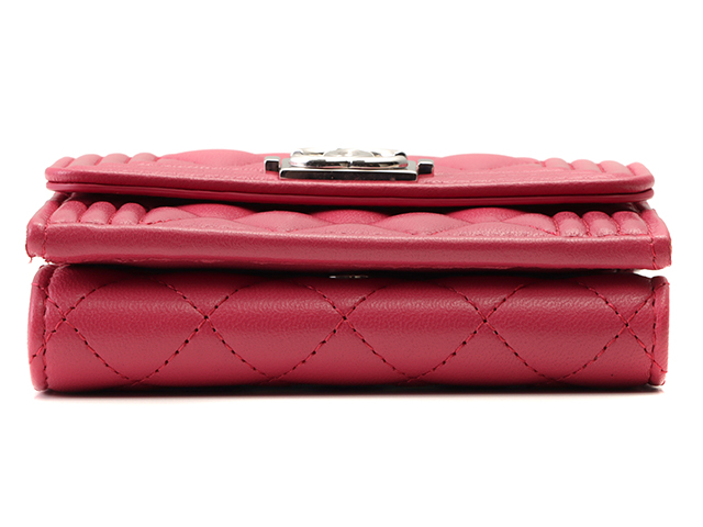 CHANEL シャネル 財布 ボーイシャネル コンパクトウォレット