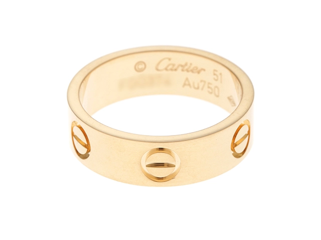 Cartier カルティエ ラブリング 指輪 B4084600 YG イエローゴールド 51 