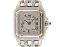 Cartier カルティエ パンテールSM W25033P5 ホワイトローマ文字盤 SS ステンレス クオーツ 旧型 レディースウォッチ 時計【460】  の購入なら「質」の大黒屋（公式）