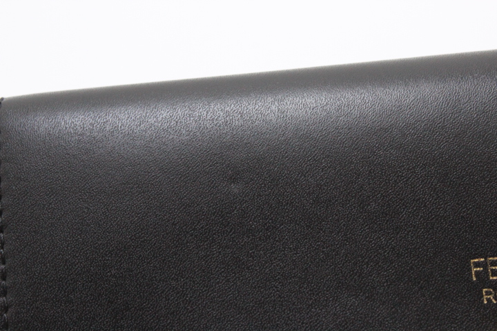 FENDIフェンディ バイザウェイ コンチネンタル 長財布　黒 FENDI フェンディ バイザウェイ コンチネンタルウォレット