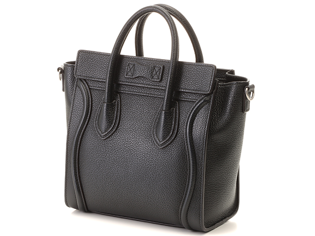 セリーヌ　ラゲージナノ セリーヌ ラゲージ ナノ ブラック ｜ブランド買取なら「ブランドファン」