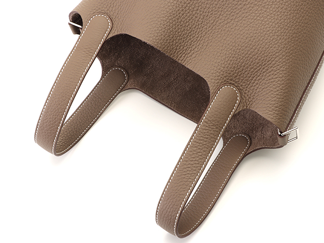 最終価格✨エルメス ピコタン ロック PM エトゥープ ⬜︎P刻印 今年2019年D刻印の『エルメス ピコタンロックPM エトゥープ』を