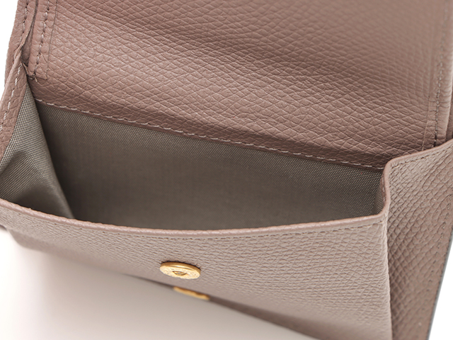 VALENTINO Vロゴ 二つ折り財布 グレージュ ヴァレンティノ VALENTINO