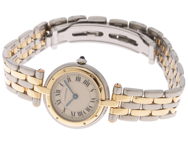 Cartier カルティエ パンテール ヴァンドームSM 2ロウ YG