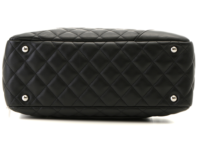 CHANEL シャネル カンボンライン ボーリングバッグ ブラック CHANEL シャネル カンボンライン ボーリングバッグ ブラック