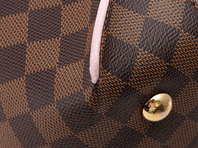 ルイヴィトン✨カイサ　ホーボー　N41556　ダミエ・エベヌ　ローズバレリーヌ ルイヴィトン カイサ ホーボー ダミエ エベヌ ローズバレリーヌ