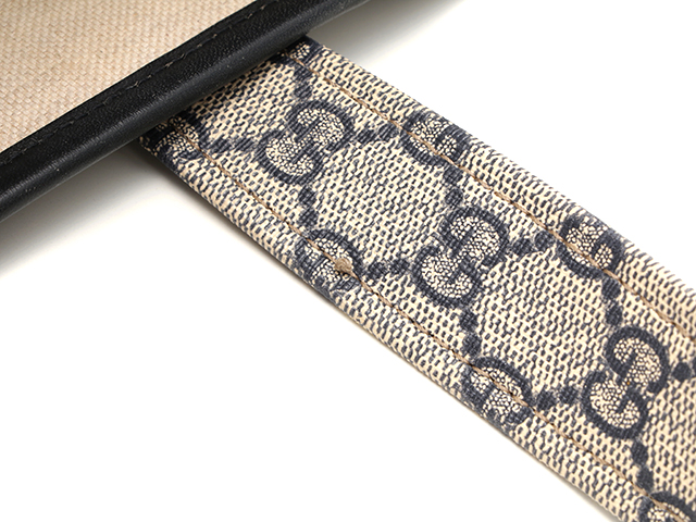 co... 年内で処分します。です 良品】グッチ GG スプリーム シェリーライン トートバッグ