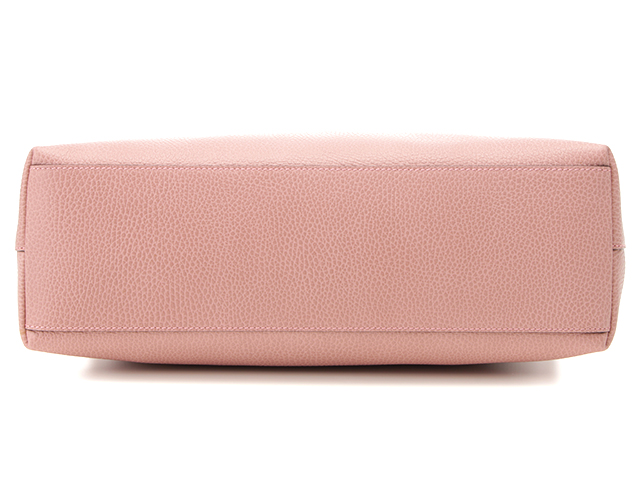 GUCCI グッチ バッグ バンブー2WAYトート ピンク レザー 449642