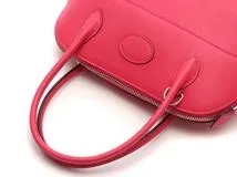 HERMES エルメス ショルダーバッグ ボリード27 ローズエクストリーム ヴォースイフト シルバー金具 C刻印 2143300197617【430】