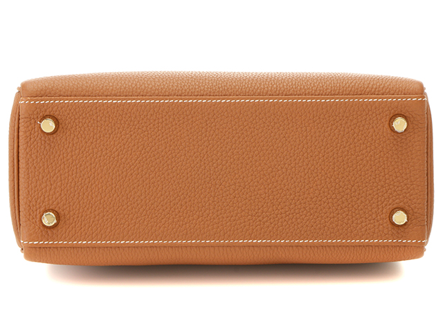 HERMES エルメス ケリー25 トゴ ゴールド GP（ゴールド金具） Z