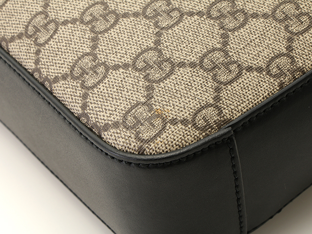 GUCCI グッチ セカンドバッグ GGスプリーム ブラウン【472 GUCCI グッチ セカンドバッグ GGスプリーム ブラウン【472