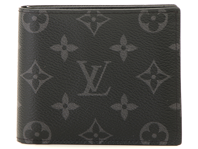 LOUIS VUITTON ルイヴィトン ポルトフォイユ・マルコ NM M62545 モノグラム・エクリプス 2つ折り財布 【205】