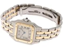 Cartier カルティエ パンテールSM2ロウ レディース腕時計 箱有 ...