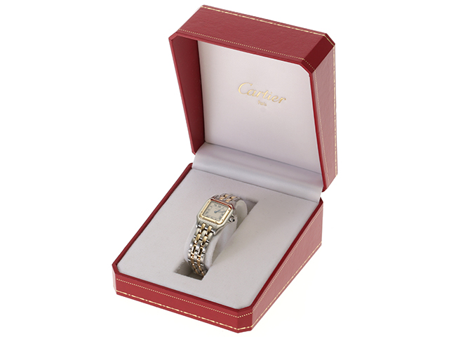 Cartier カルティエ 時計 パンテールSM 2ロウ W25029B6 Cartier カルティエ 時計 パンテールSM 2ロウ W25029B6