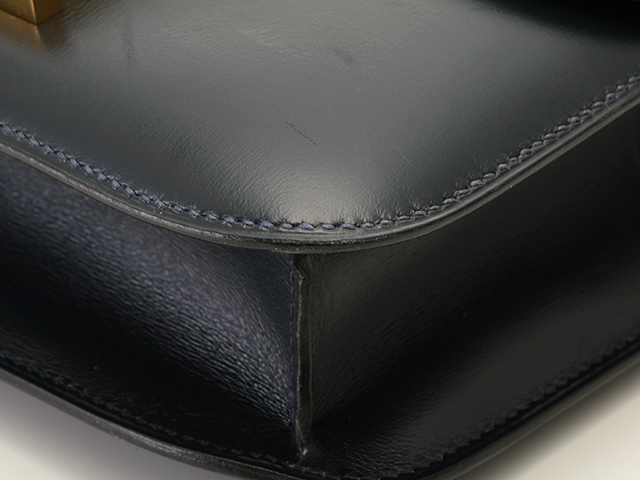 HERMES エルメス ショルダーバッグ コンスタンス24 ネイビー
