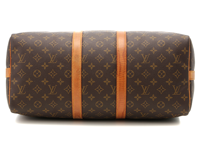 Louis Vuitton ルイヴィトン キーポル45 バンドリエール モノグラム ブラウン 【205】