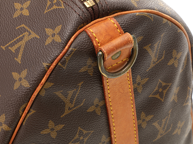 Louis Vuitton ルイヴィトン キーポル45 バンドリエール モノグラム ブラウン 【205】