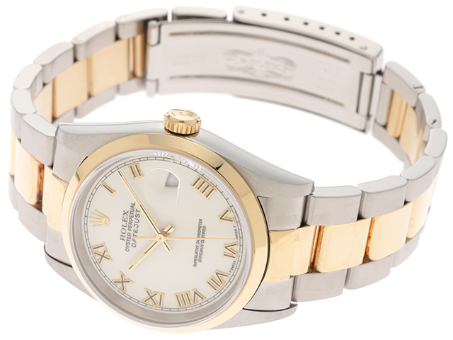 W番1996年11月並行 ROLEX ロレックス デイトジャスト 16203 YG