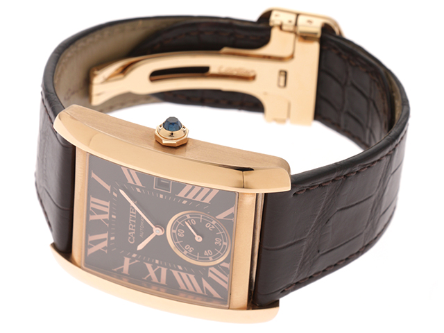 CARTIER カルティエ 腕時計 タンク MC W5330002 K18ピンク