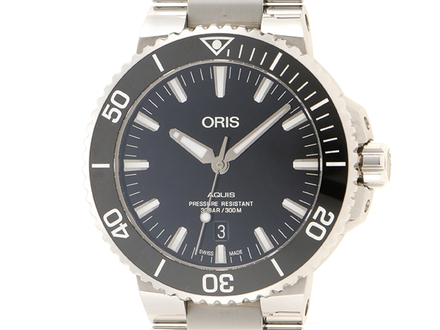 ORIS オリス アクイスデイト 01 733 77330 4134-07 自動巻き